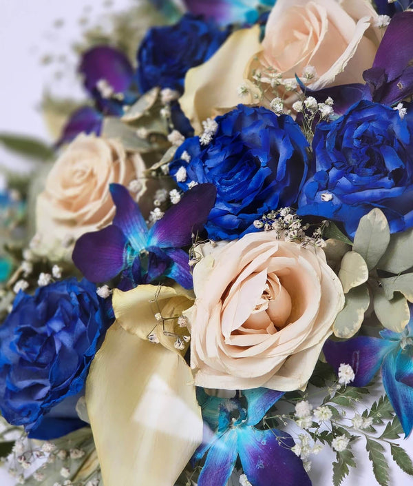 Cadre de fleurs préservées - Shadowbox