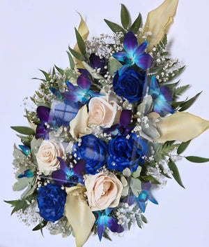 Cadre de fleurs préservées - Shadowbox