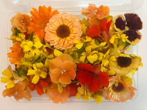 Fleurs locales comestibles (commande 48h à l'avance)