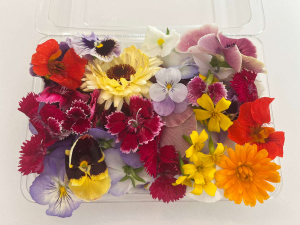 Fleurs locales comestibles (commande 48h à l'avance)