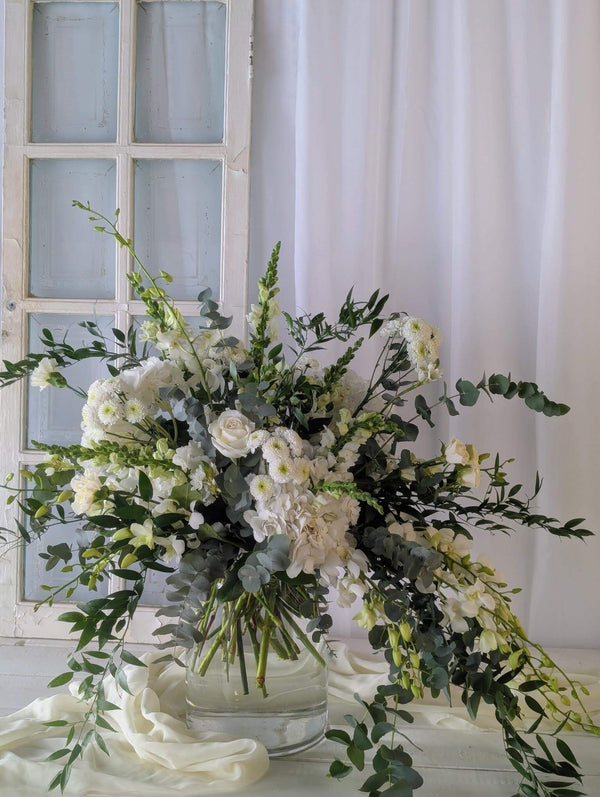 Bouquet #971 - Collection Élégance (vase inclus)