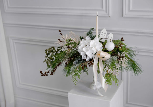 Centre de table Hivernal