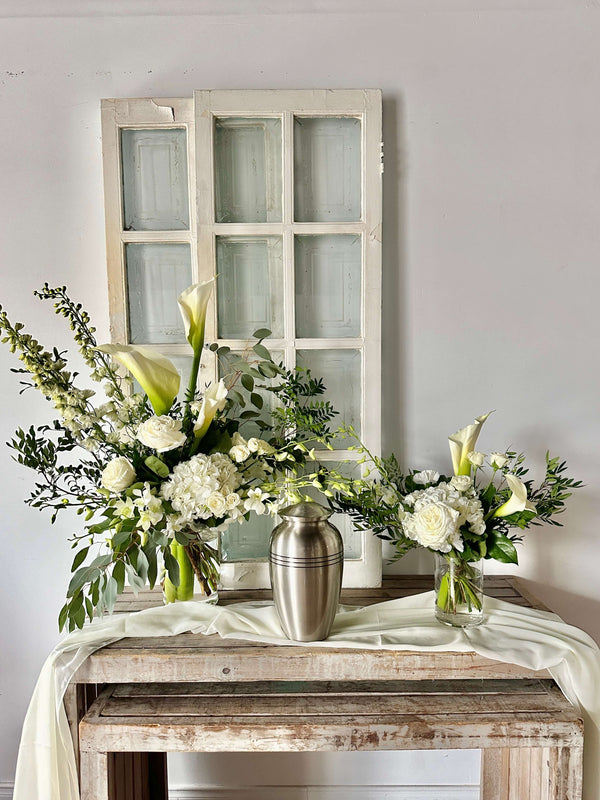 Duo de bouquets - Collection Envol (vases inclus)