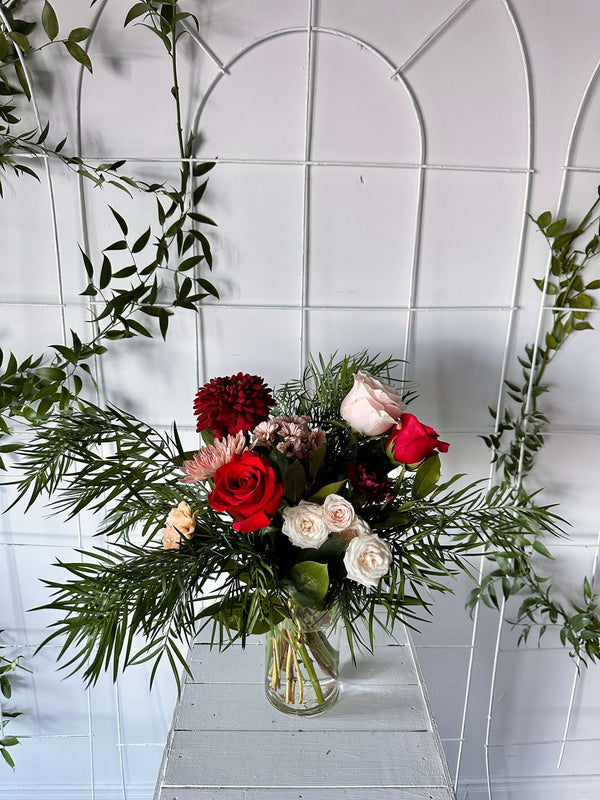 Seasonal bouquet - Valentine's Day special