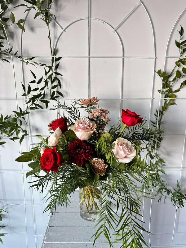 Seasonal bouquet - Valentine's Day special