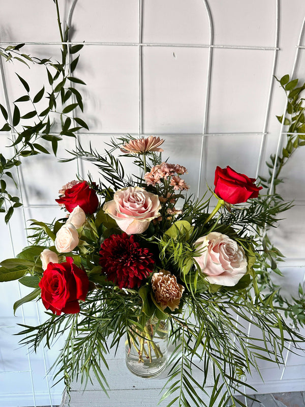 Seasonal bouquet - Valentine's Day special