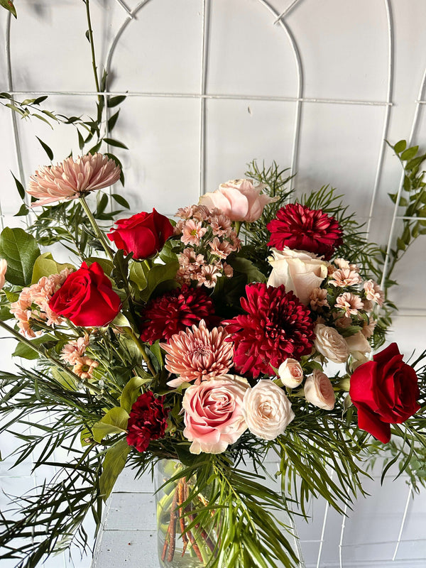 Seasonal bouquet - Valentine's Day special