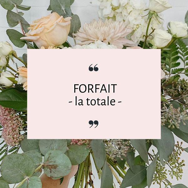 Forfait - La Totale ! (12 bouquets)