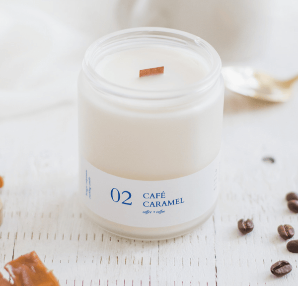 Flambette crackling candle