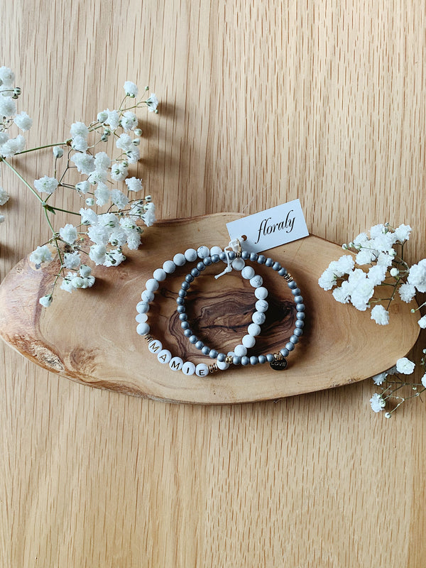 Bracelet Floraly - maman, mamie ou mini